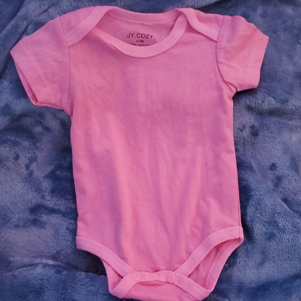 Pink Baby One Piece